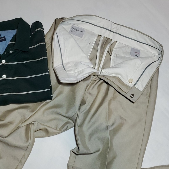 JF J. FERRAR SLIM FIT SLACKS - Picture 5 of 7